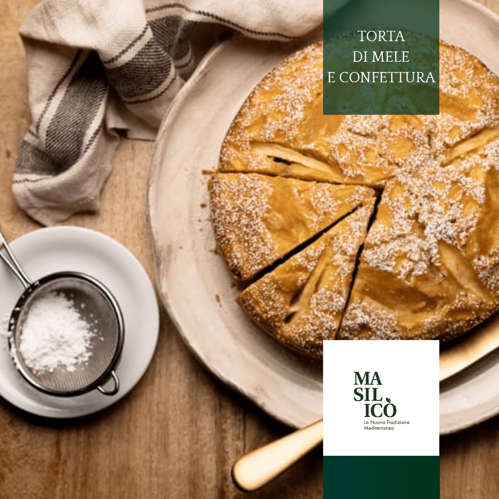 torta di mele e confettura