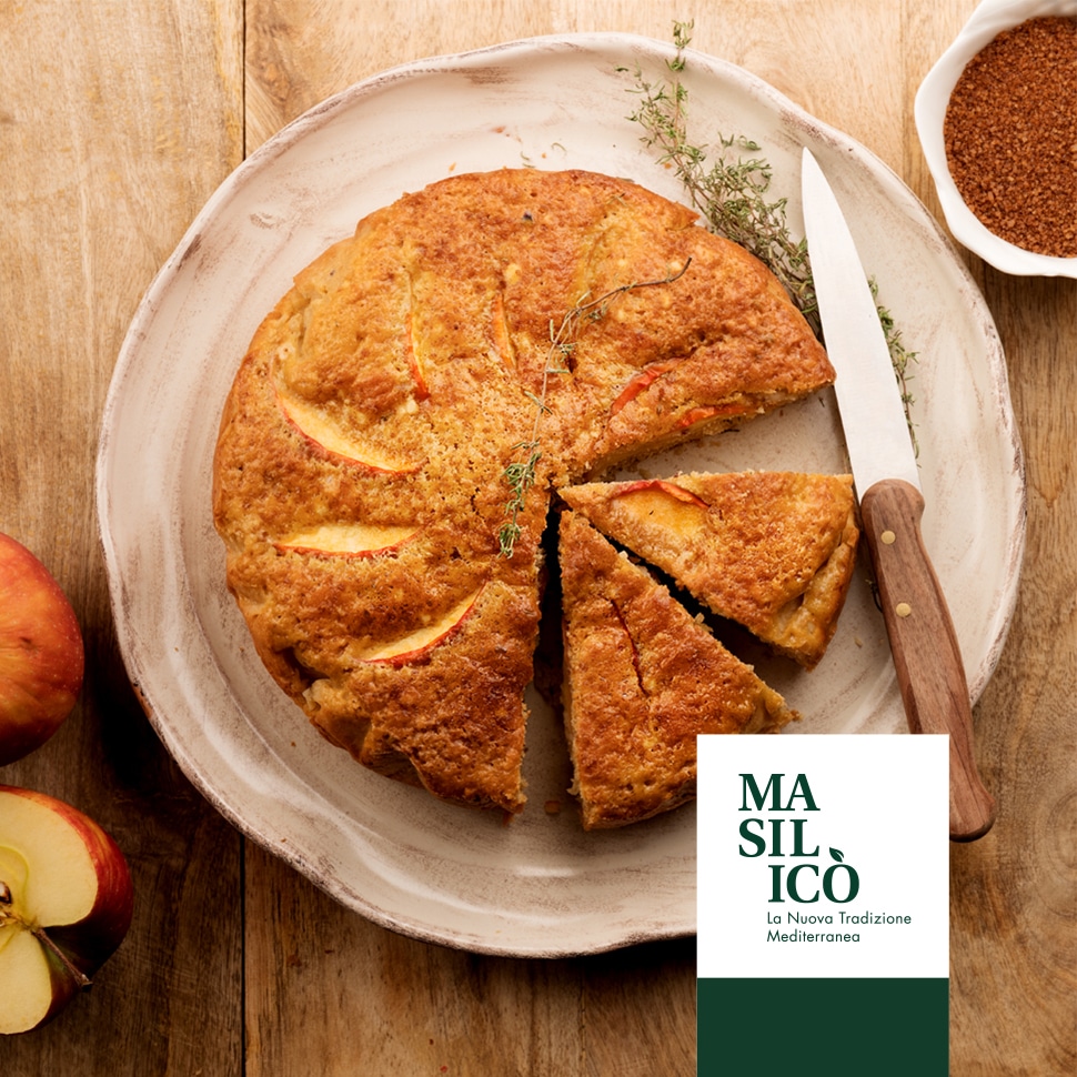 Torta di mele al timo e nocciole - La Ricetta della Settimana