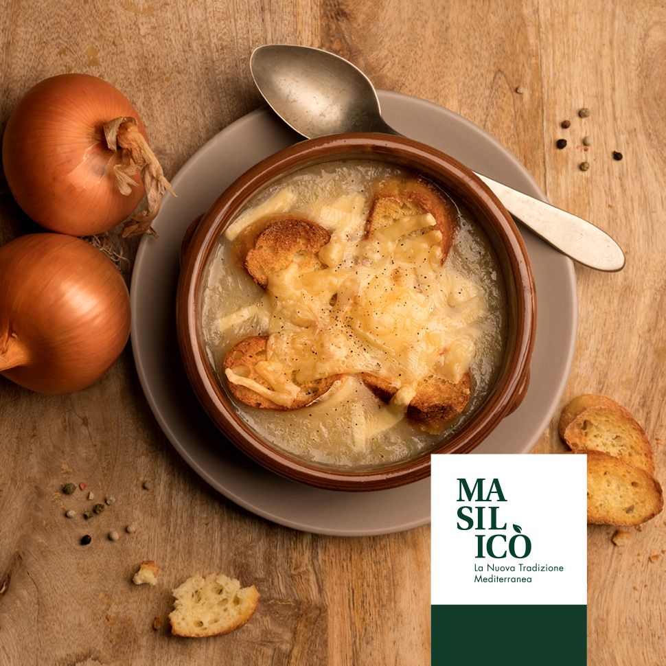 ZUPPA DI CIPOLLE GRATINATA
